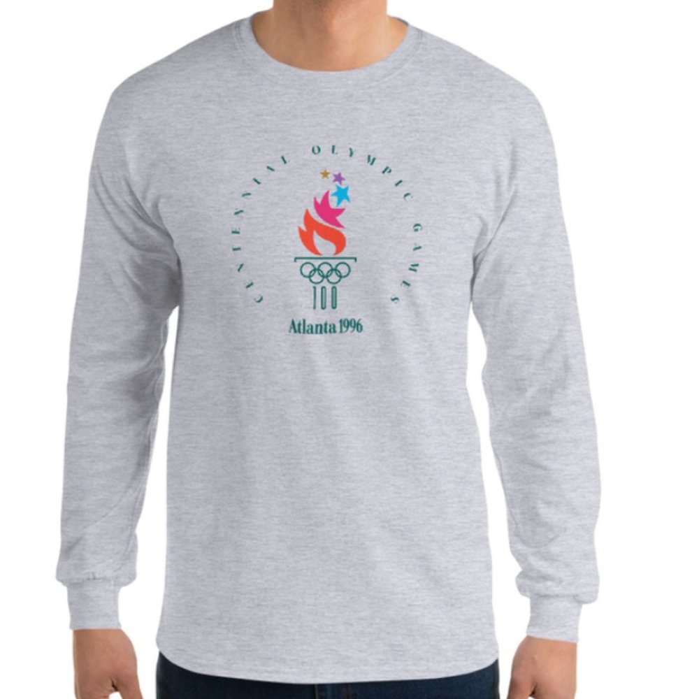Atlanta 1996 Centennial Olympic Games Grey Tshirt